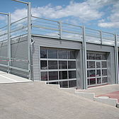 Parkdeck in feuerverzinkter Stahlkonstruktion in Lüneburg erstellt von Schreiber Stahlbau