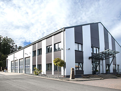 Lagerhalle mit Büro in Wipperfürth für die Firma Wintersberg-Schulte